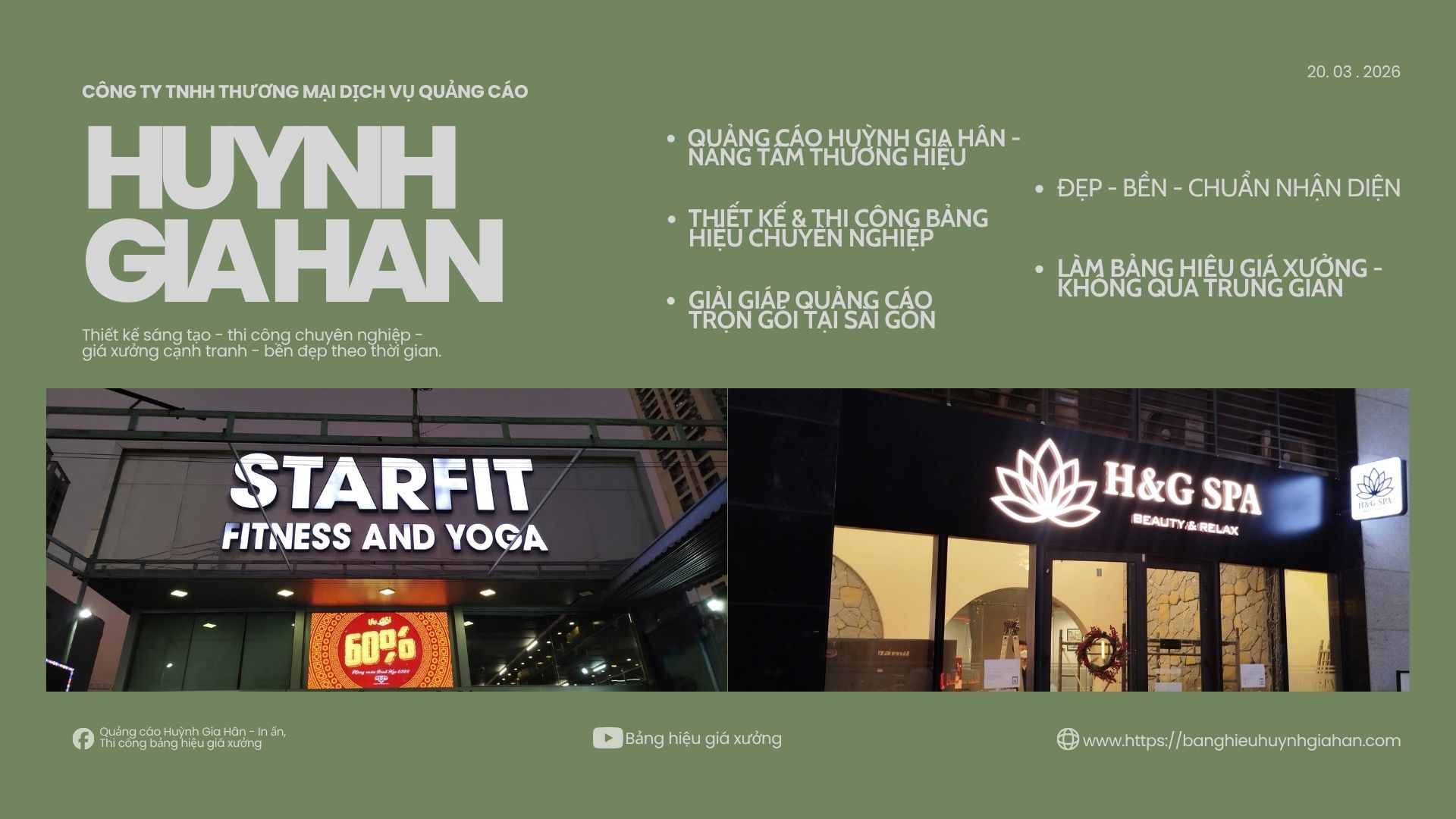 Lý do nên chọn đơn vị thi công bảng hiệu uy tín