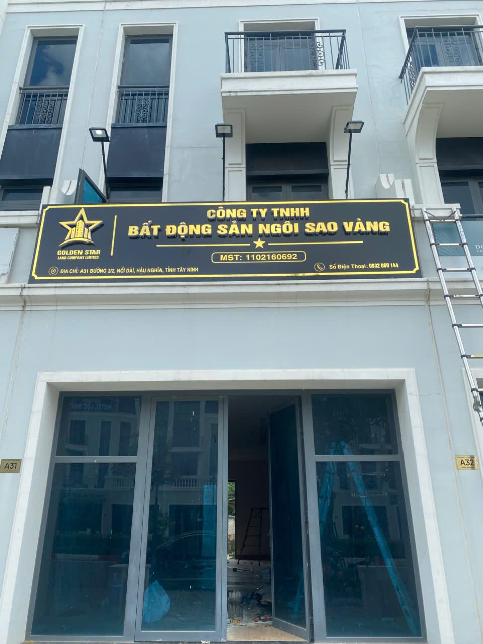 Dự Án Bảng Hiệu Công Ty Bất Động Sản