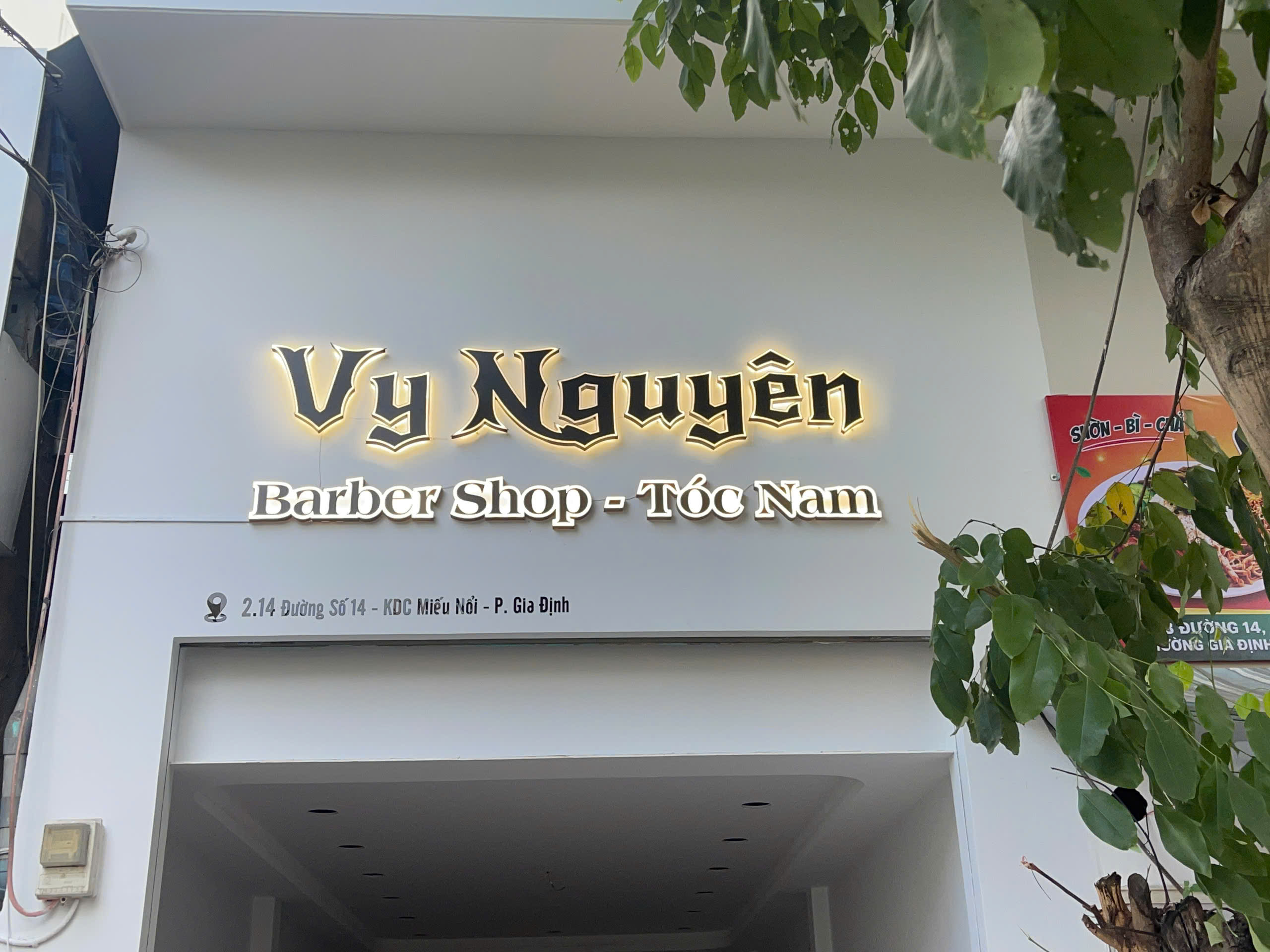 bảng hiệu salon tóc