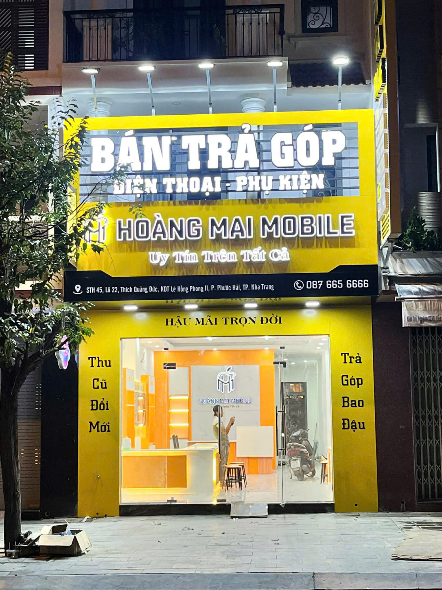 Bảng Hiệu Cửa Hàng Điện Thoại